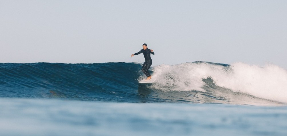 Glassy session at Playa Pelada